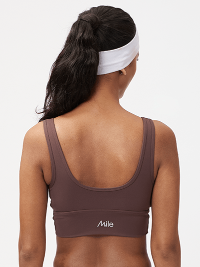Cocoa Scrunch Sports Bra