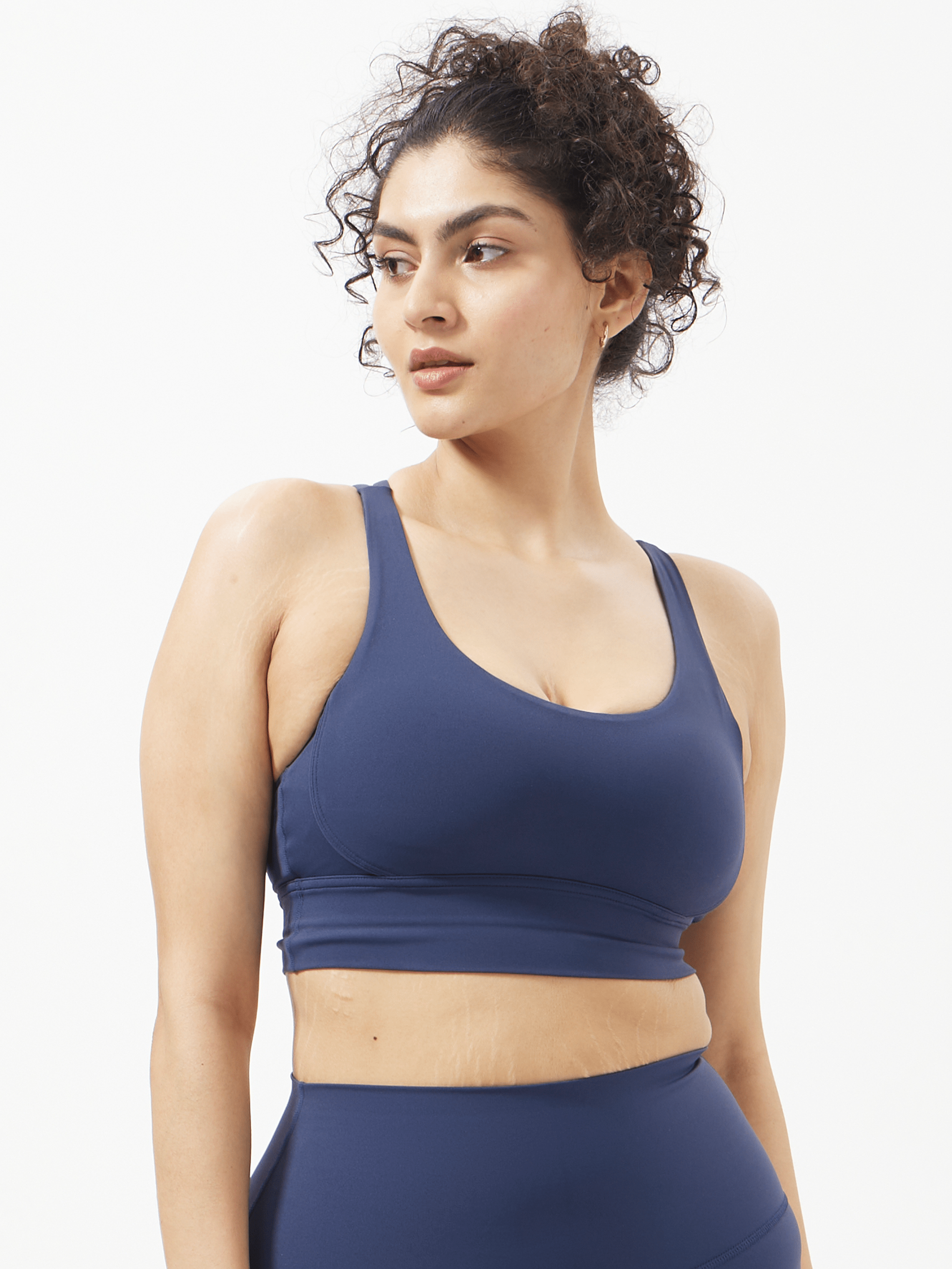 Ink Cross Back Sports Bra