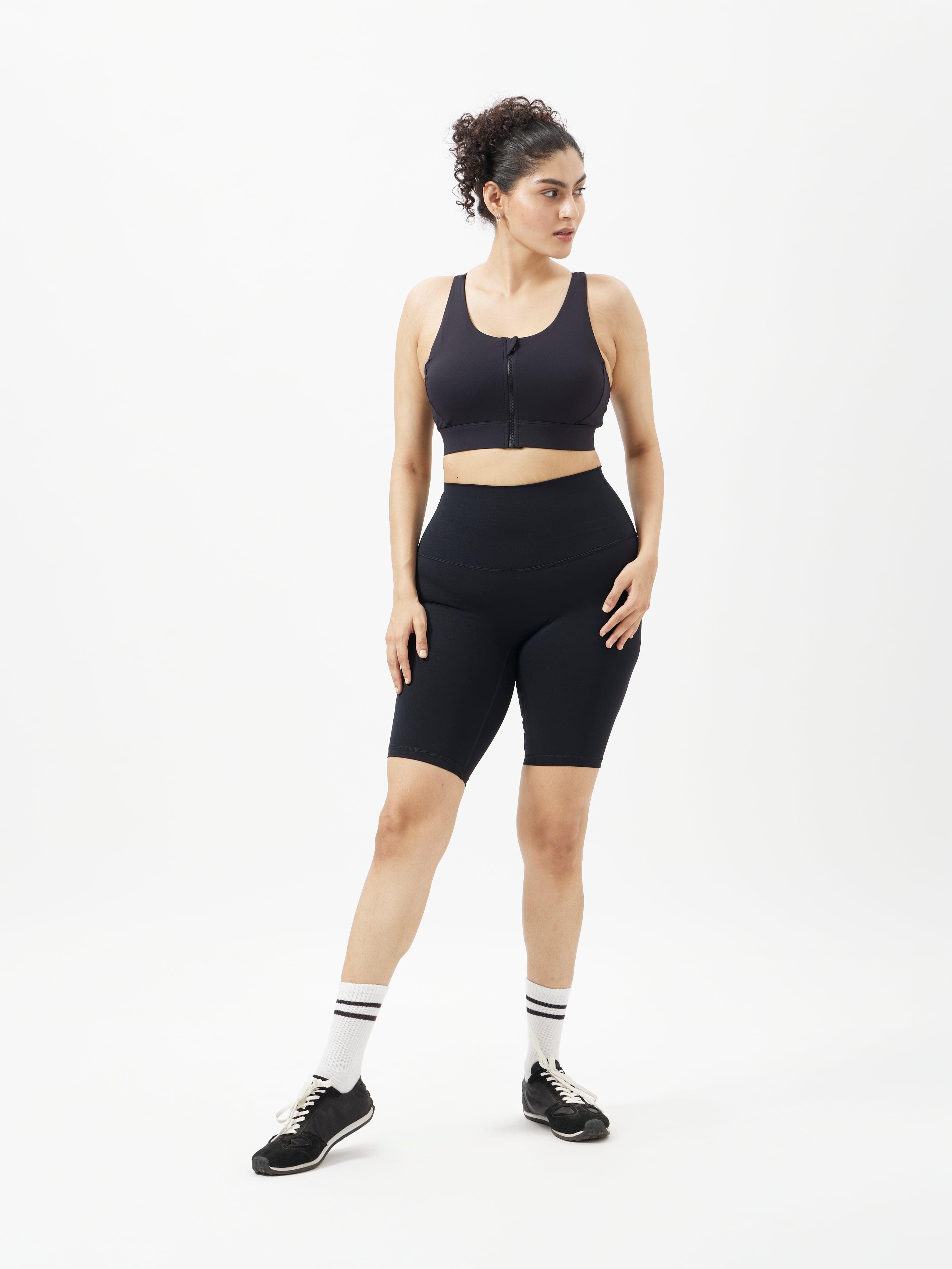 Coal Seamless Biker Shorts