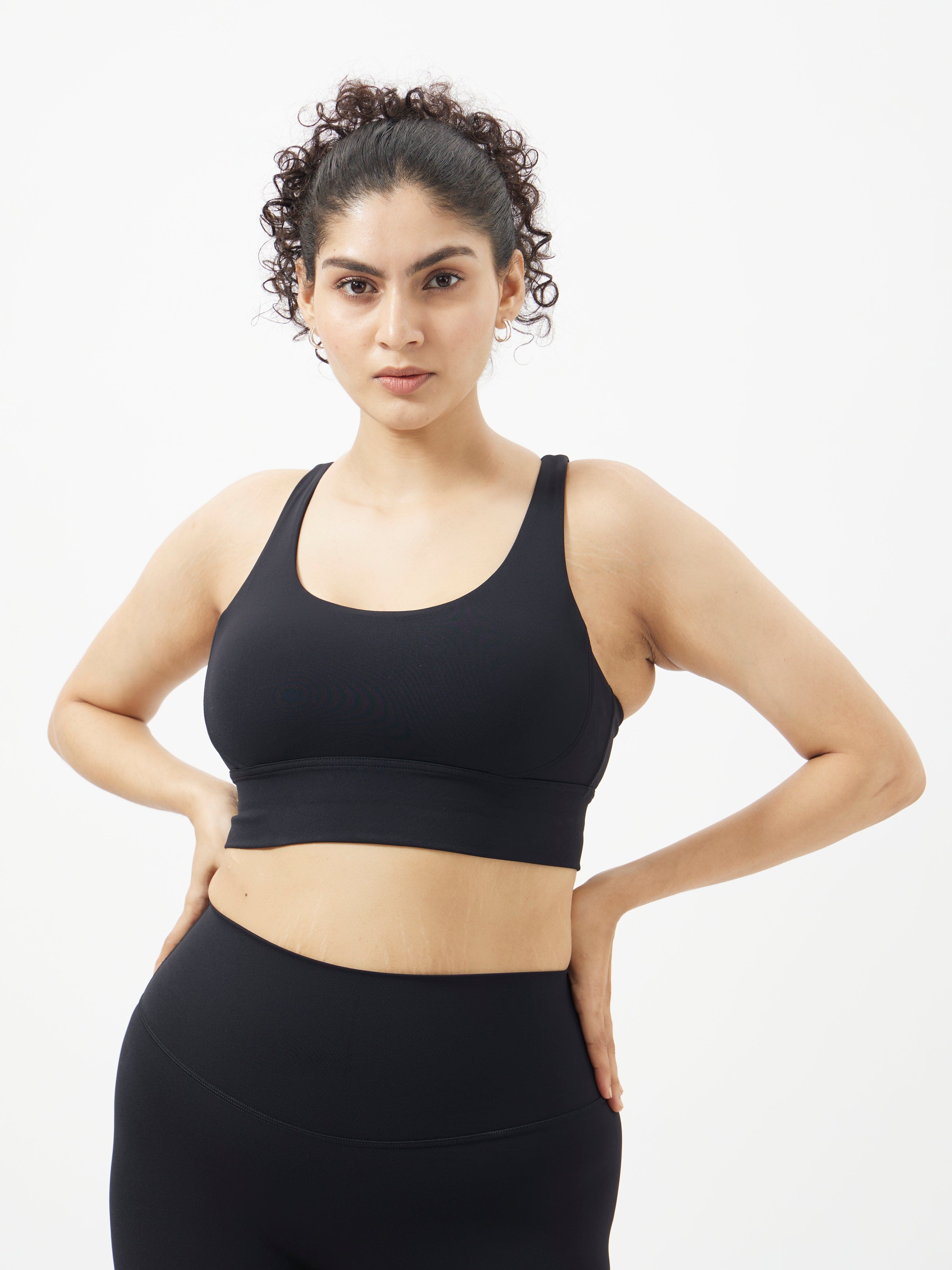 Coal Cross Back Sports Bra