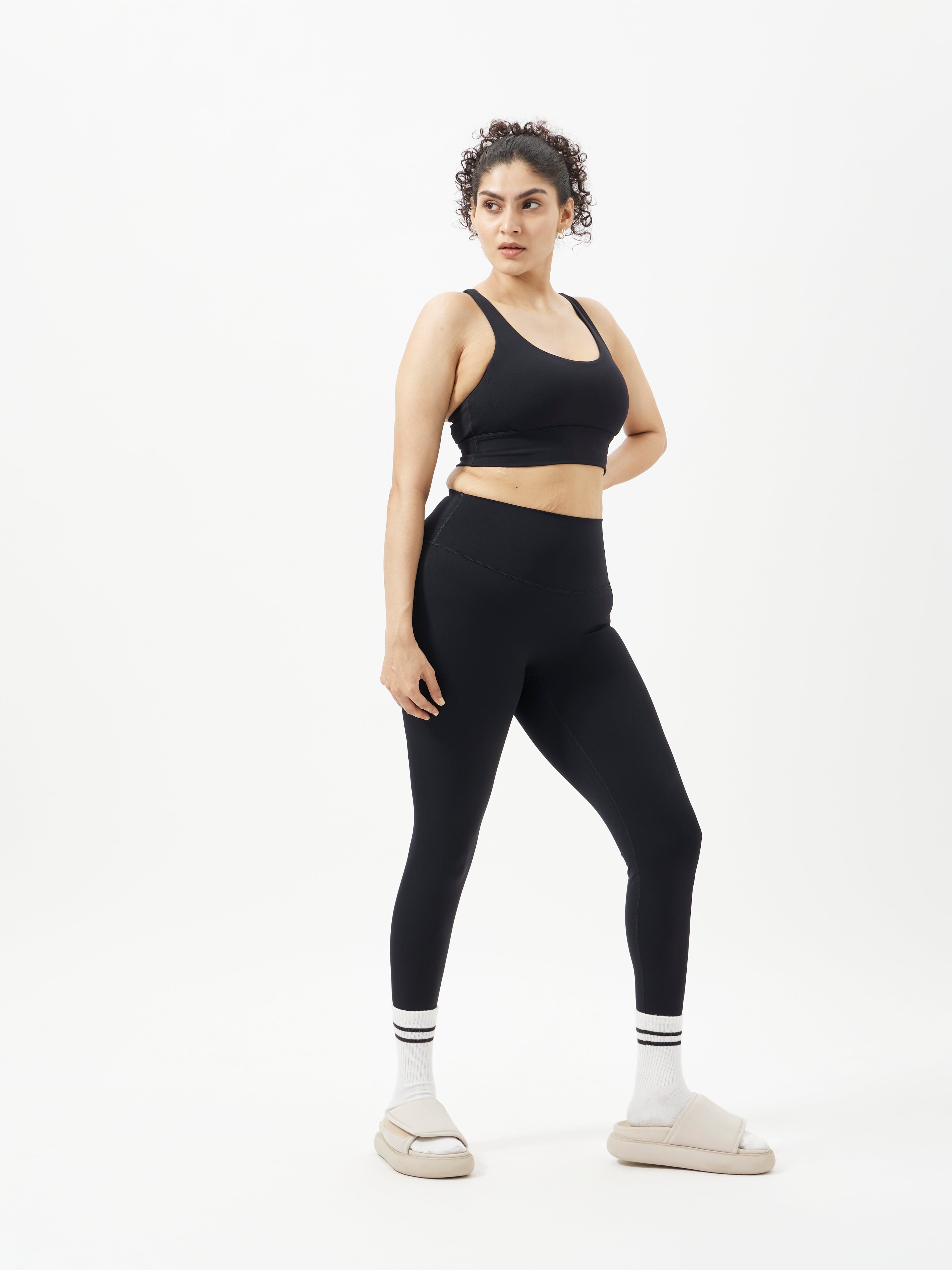 Coal Cross Back Sports Bra